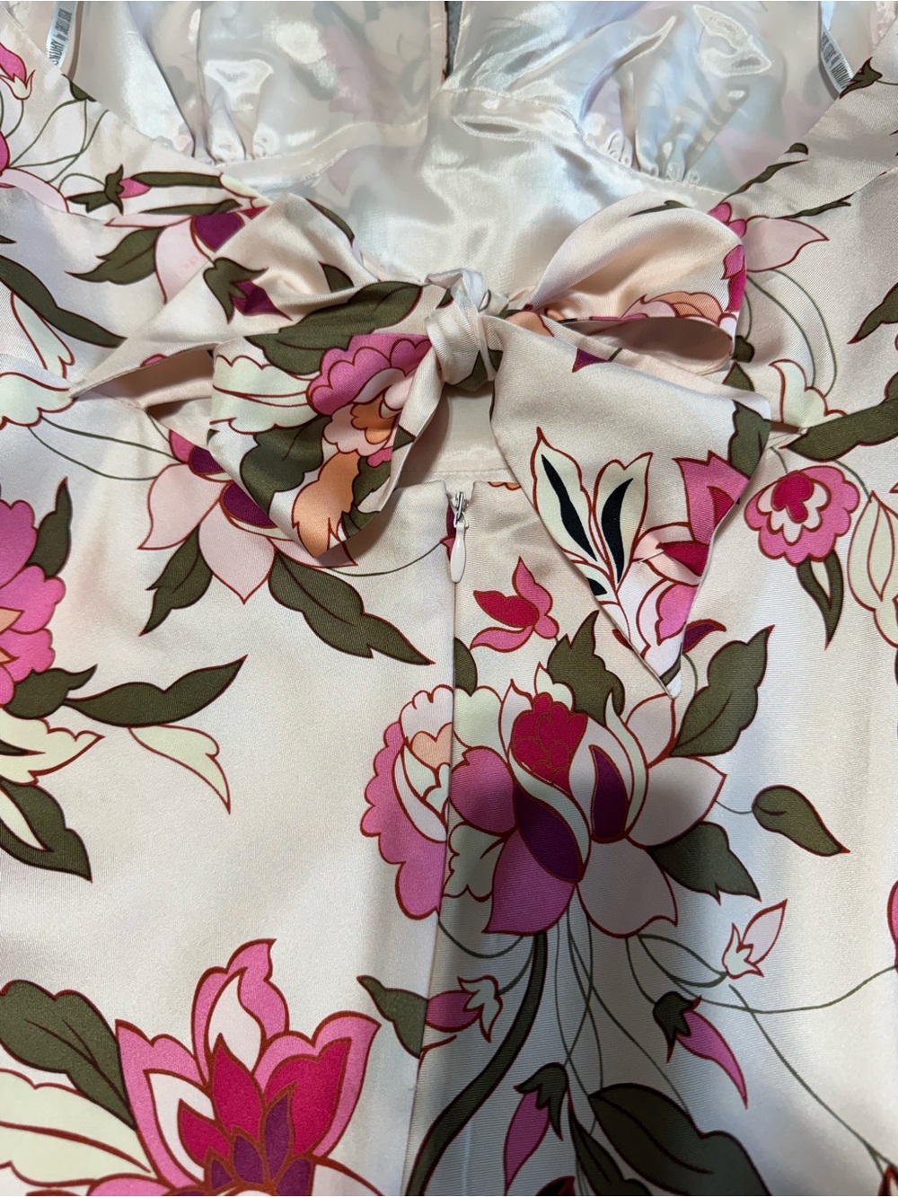 Laundry By Shelli Segal Pink Floral Halter-Neck Midi Dress - Picture 4 of 5